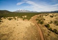 Dirt Road to Humphreys Peak Arizona Southwest United States